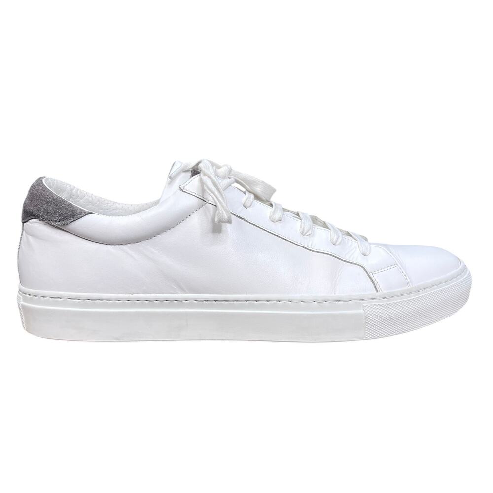 To Boot New York Lennon White Leather Court Sneakers Size 11